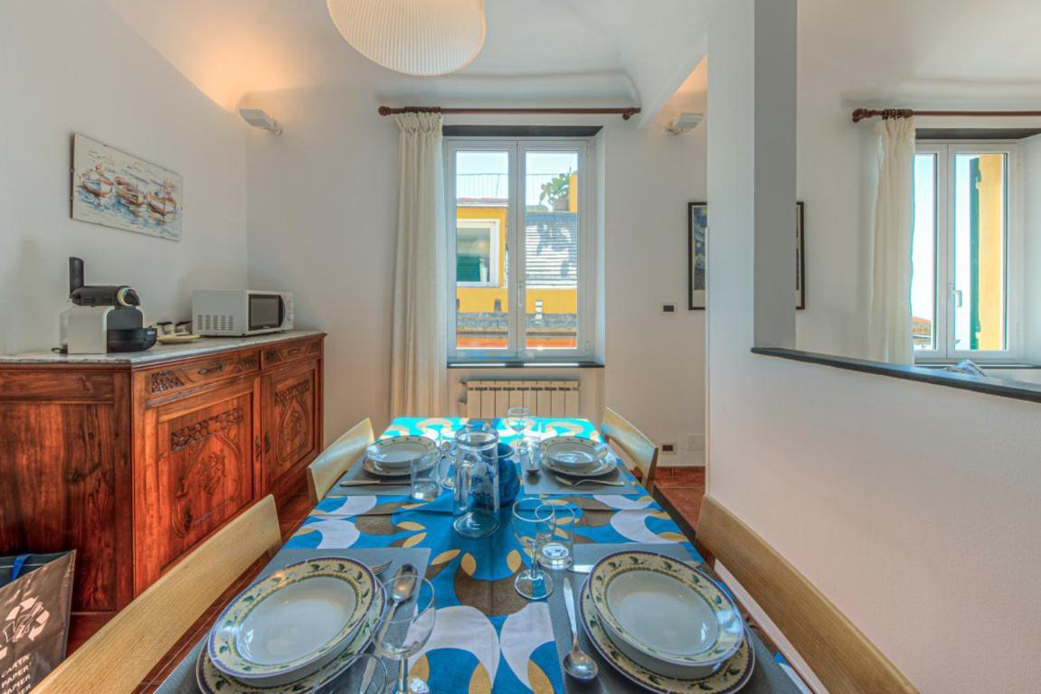 Casa Iris Confort E Mare A Due Passi Camogli Luaran gambar